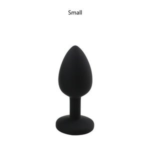 S/M/L 100%Silicone Butt Plug Anal Plugs Unisex Sex Stopper 3 Different Size Adult Toys for Men/Women Anal Trainer For Couples SM