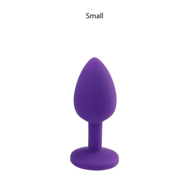S/M/L 100%Silicone Butt Plug Anal Plugs Unisex Sex Stopper 3 Different Size Adult Toys for Men/Women Anal Trainer For Couples SM