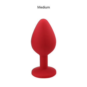 S/M/L 100%Silicone Butt Plug Anal Plugs Unisex Sex Stopper 3 Different Size Adult Toys for Men/Women Anal Trainer For Couples SM