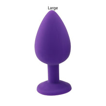 Load image into Gallery viewer, S/M/L 100%Silicone Butt Plug Anal Plugs Unisex Sex Stopper 3 Different Size Adult Toys for Men/Women Anal Trainer For Couples SM